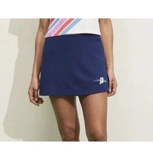 NWT Prince Pickleball Women's Navy Blue Mini Skort 2XL Skirt Shorts Sporty Chic